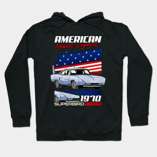 1970 Plymouth Superbird Muscle Car Hoodie